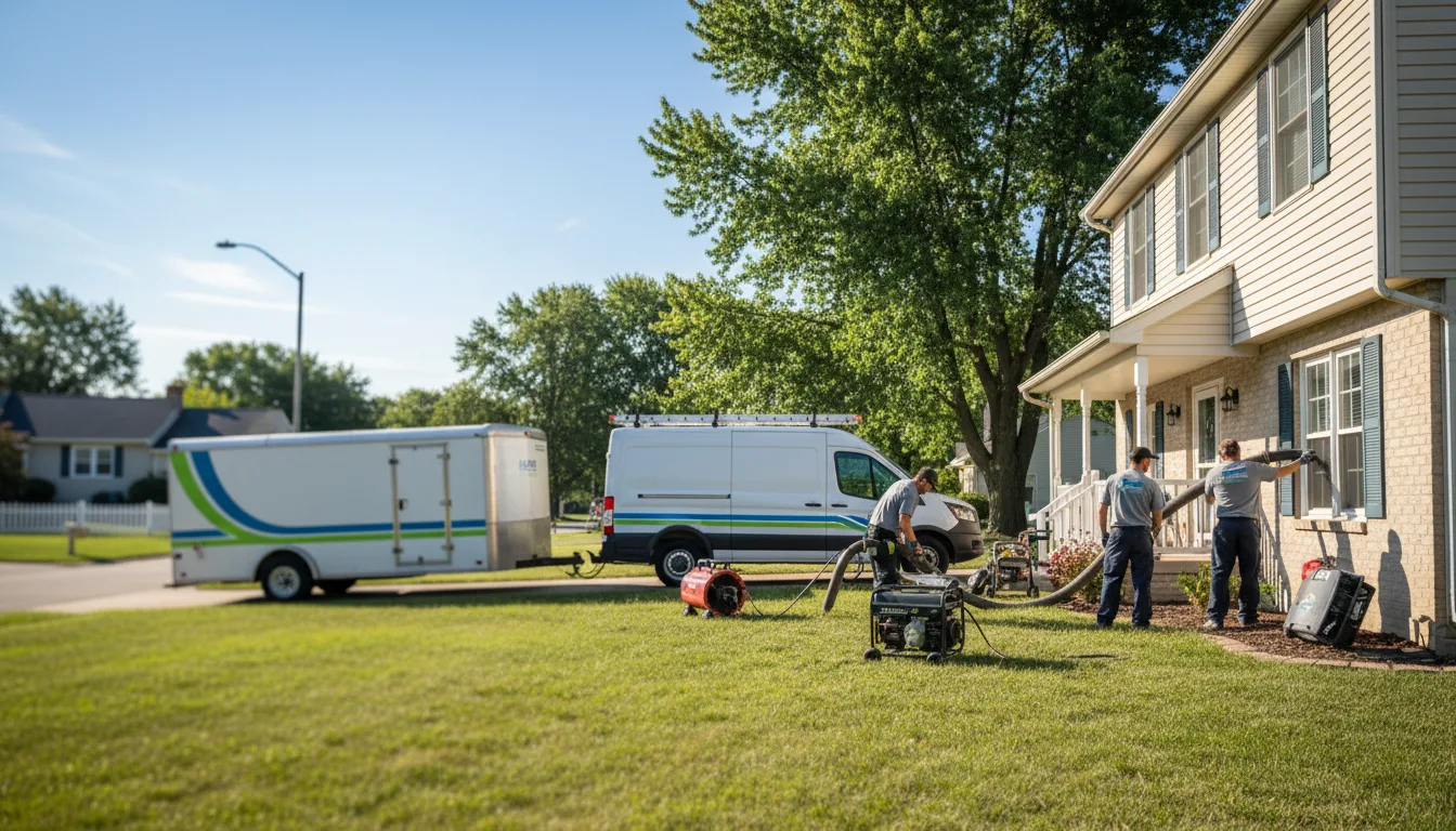 Flooded Basement Restoration And Cleanup With Repair in Harlowton, MT near me